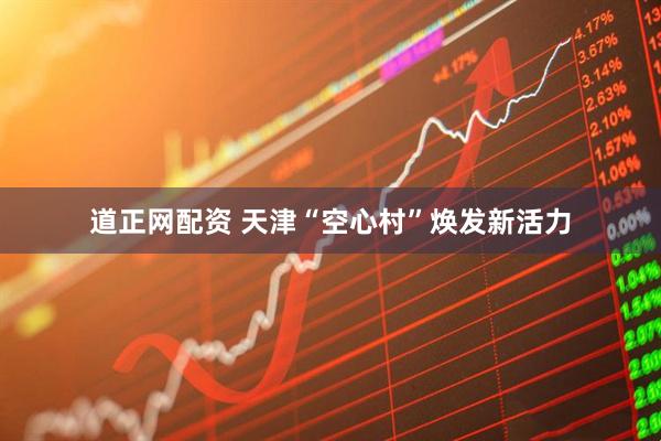 道正网配资 天津“空心村”焕发新活力